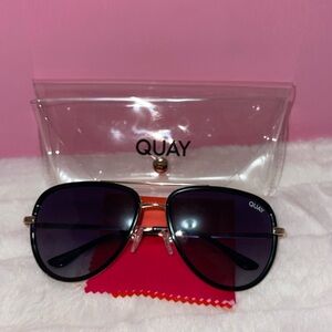 QUAY AUSTRALIA aviator sunglasses